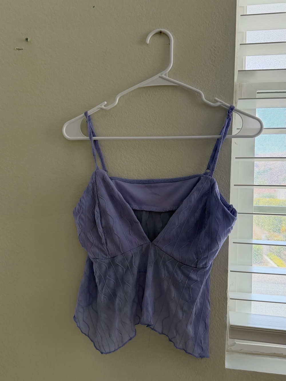 Lilac Spaghetti Strap Cami Top